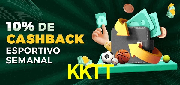 10% de bônus de cashback na KKTT